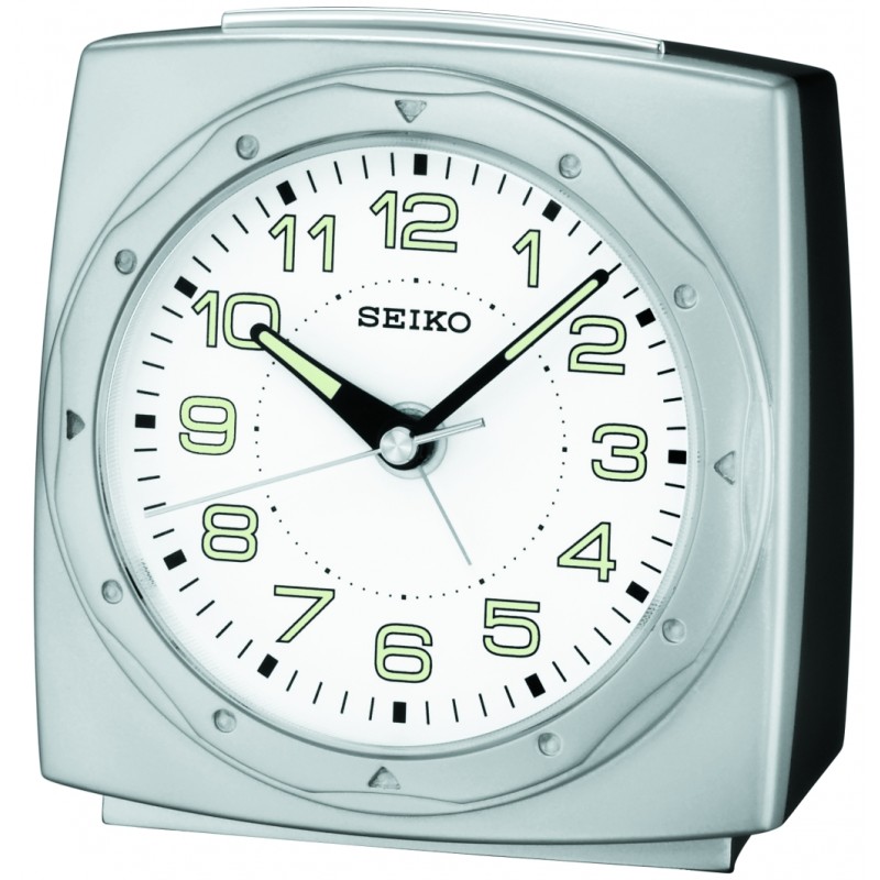 Seiko Illuminated Bedside Alarm Clock QHE039SLH - Arlex Jewelry
